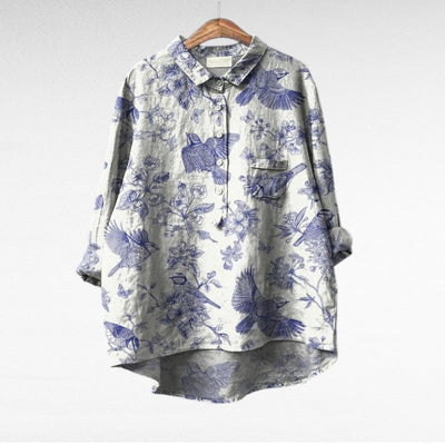Sophie – Vintage Floral Blouse