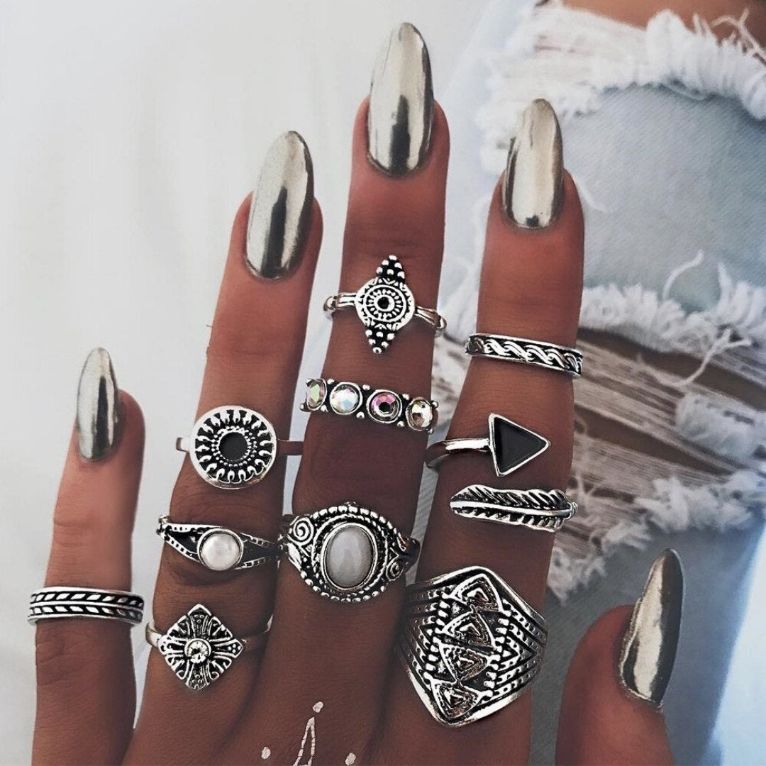 Unique Premium Pack of 8 to 12 Rings~