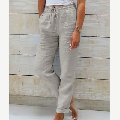 Coastal-Breeze Relaxed Trousers