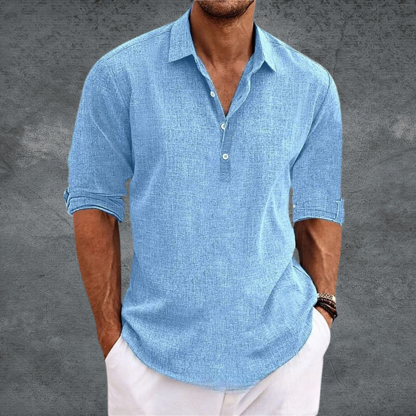 Caleb – Lightweight Long Sleeve Shirt