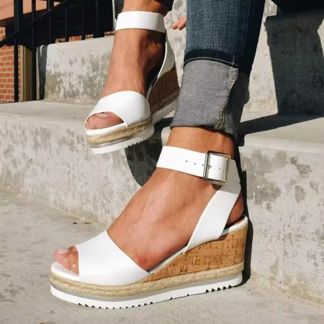 Cassandra© - Stylish Wedge Sandals
