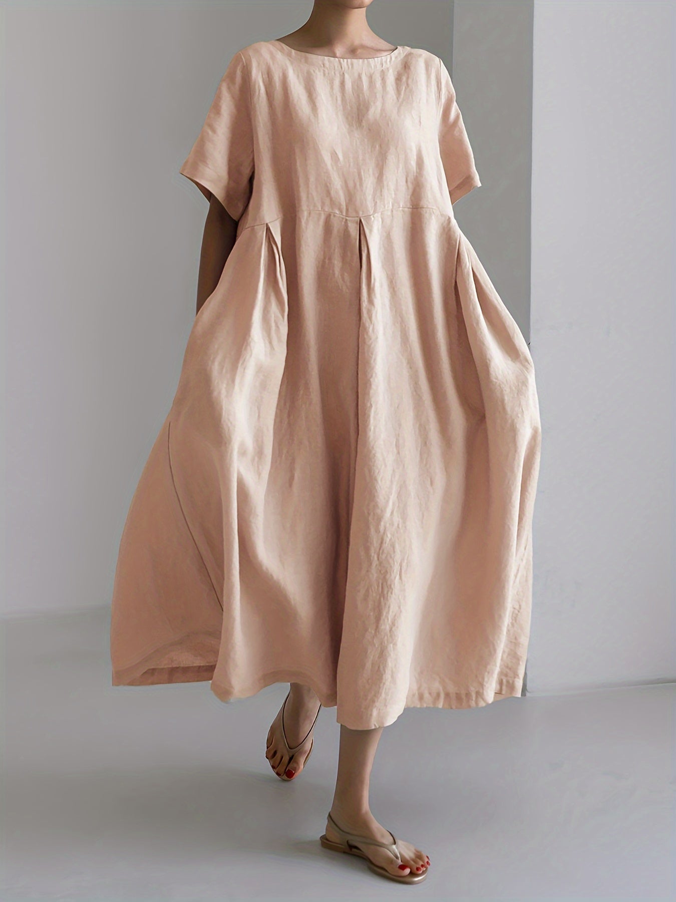 Camille Cotton Blend Dress