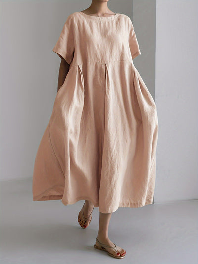 Camille Cotton Blend Dress