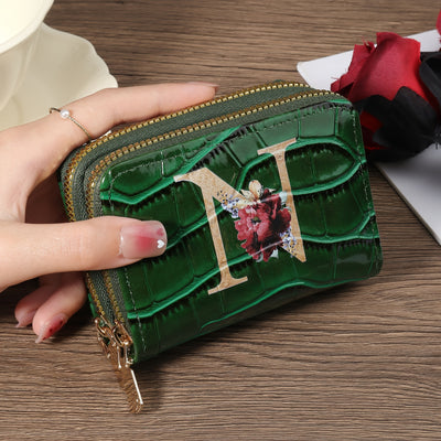 Rowan™ Monogram Leather Wallet