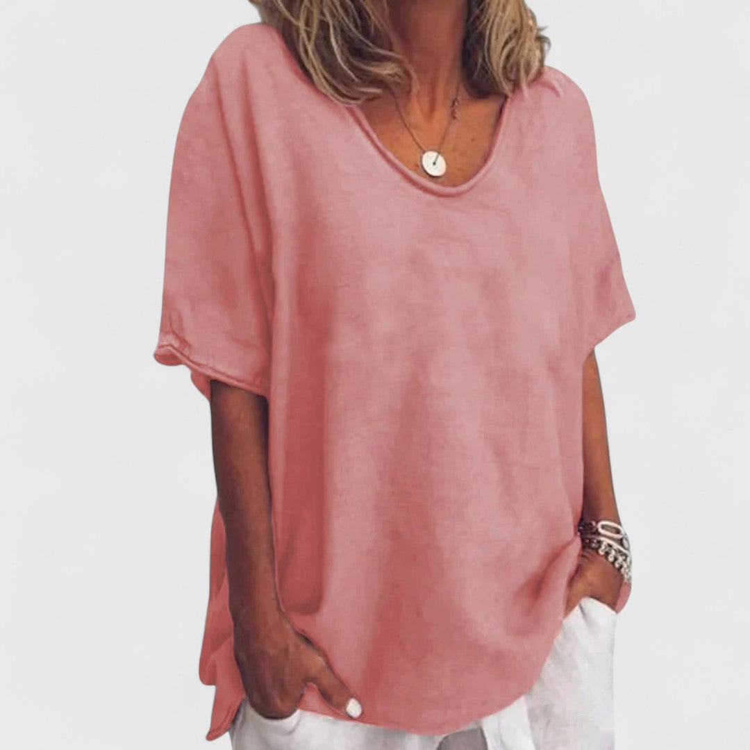 Lena V-neck Shirt
