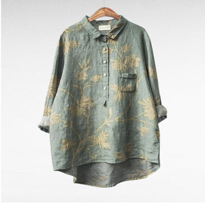 Sophie – Vintage Floral Blouse