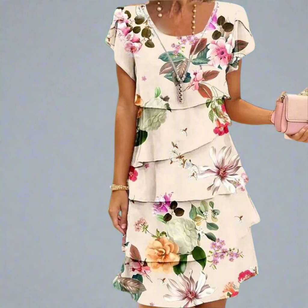 Theresa – Subtle Print Blouse