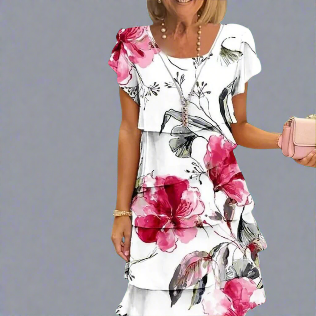 Theresa – Subtle Print Blouse