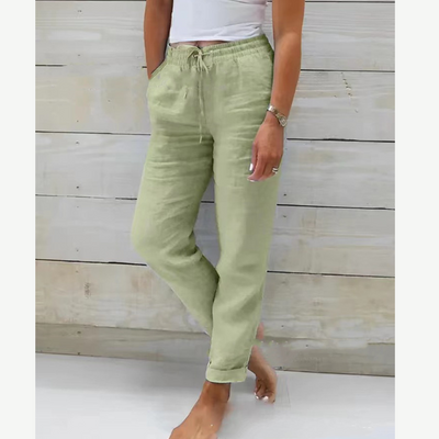 Coastal-Breeze Relaxed Trousers