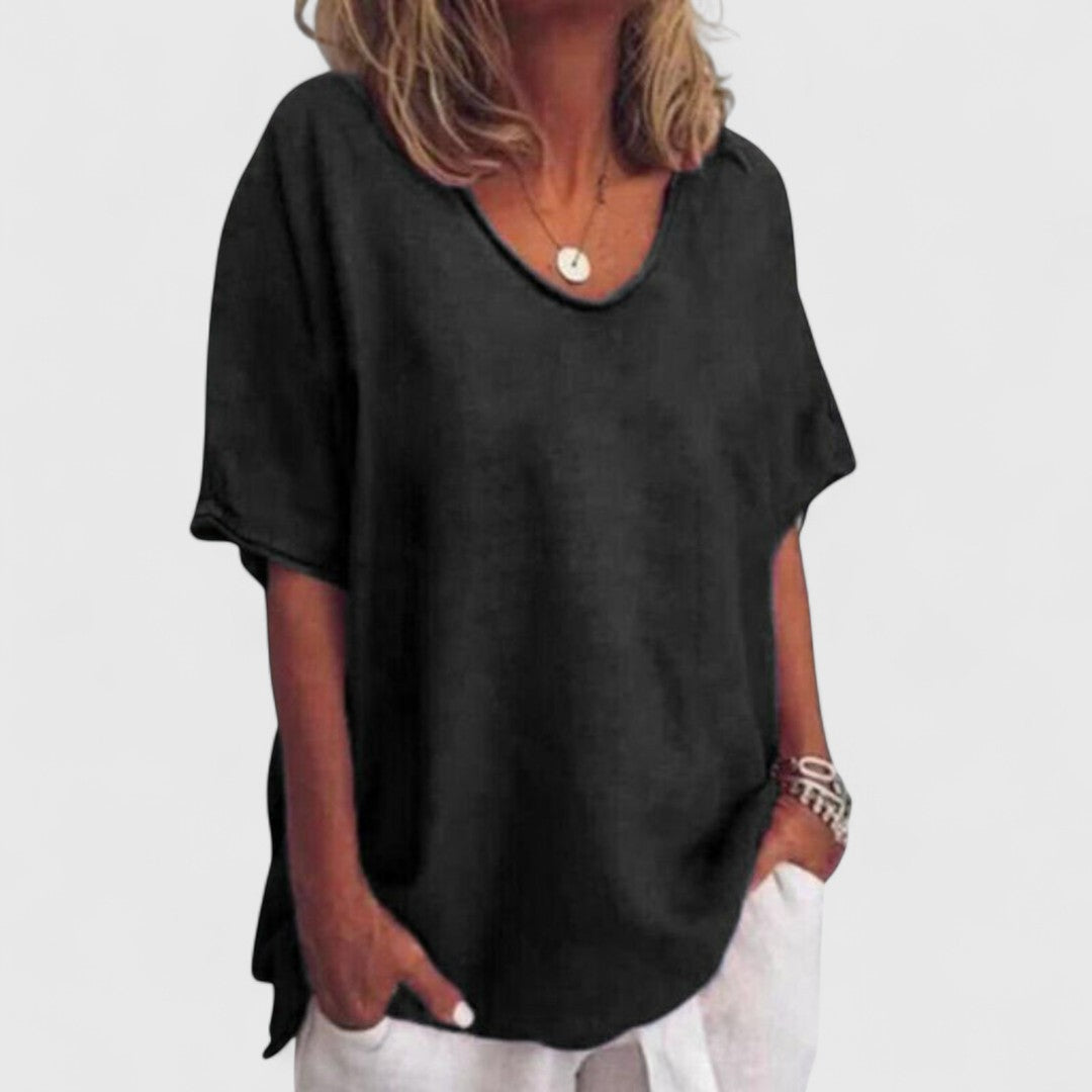 Lena V-neck Shirt