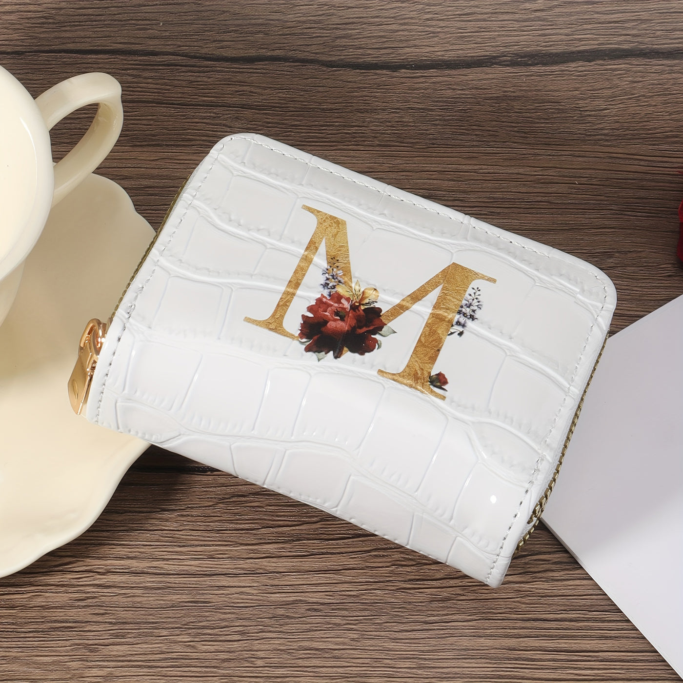 Rowan™ Monogram Leather Wallet