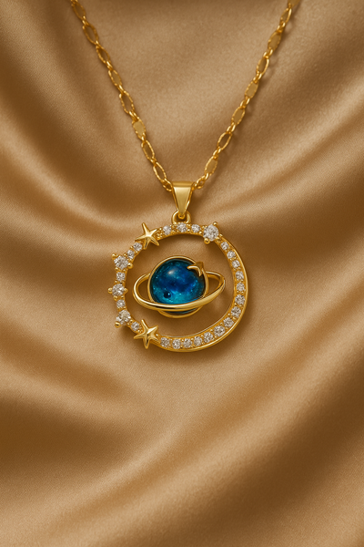 Starry Planet Necklace