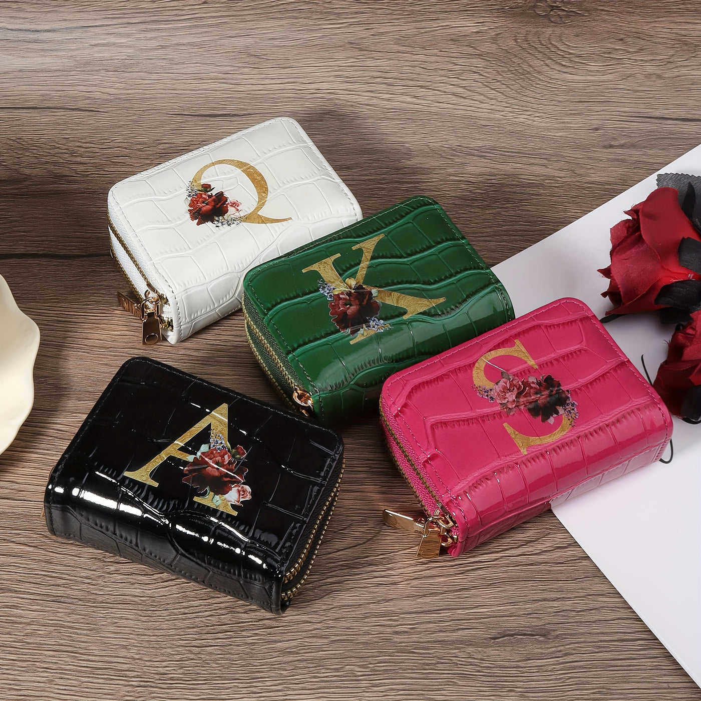 Rowan™ Monogram Leather Wallet