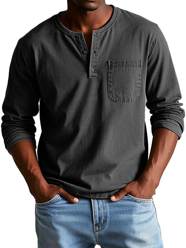 Logan – Vintage Long Sleeve Shirt