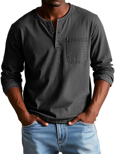 Logan – Vintage Long Sleeve Shirt