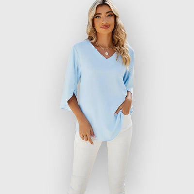 Rachel V-neck Blouse