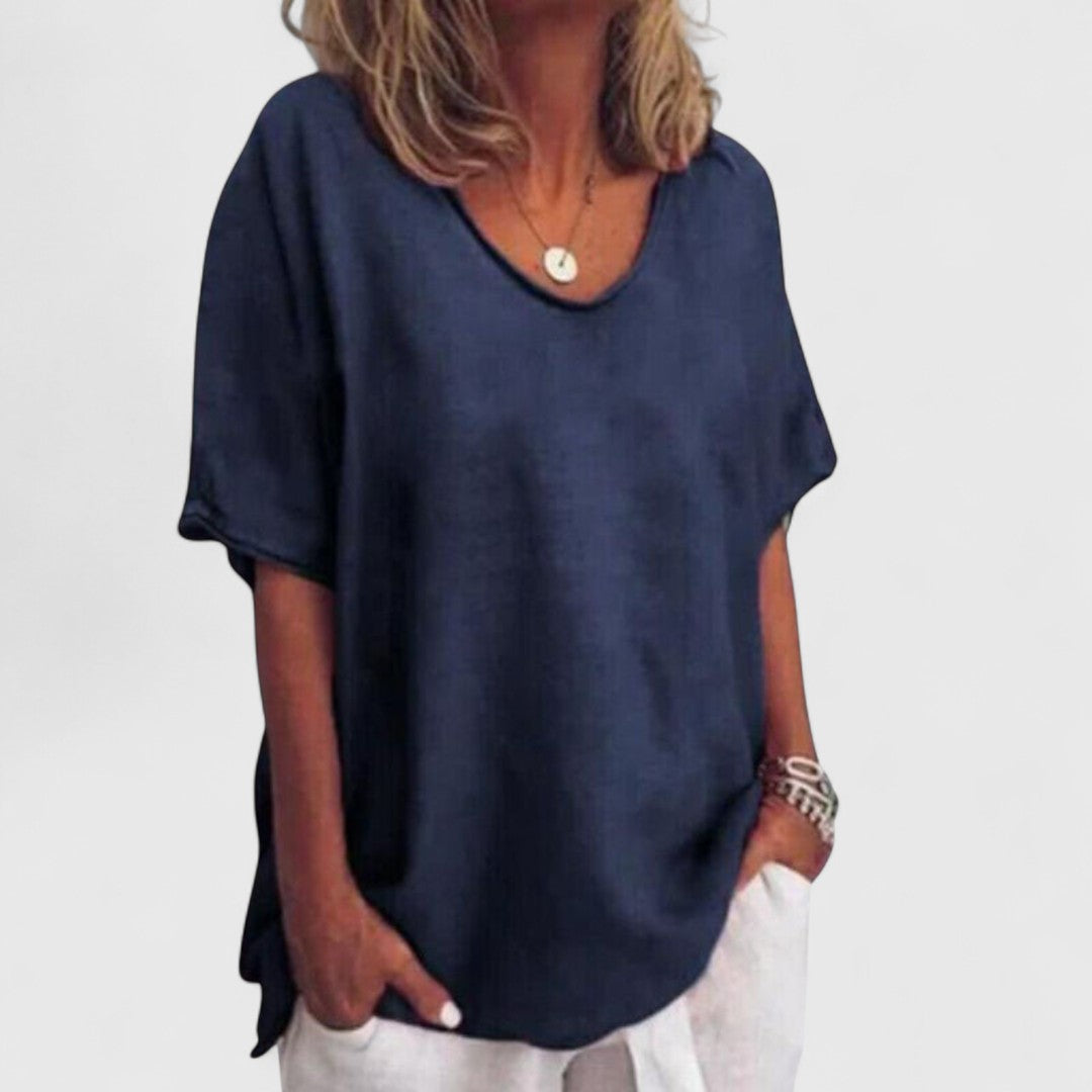 Lena V-neck Shirt