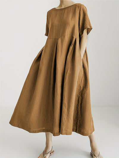 Camille Cotton Blend Dress