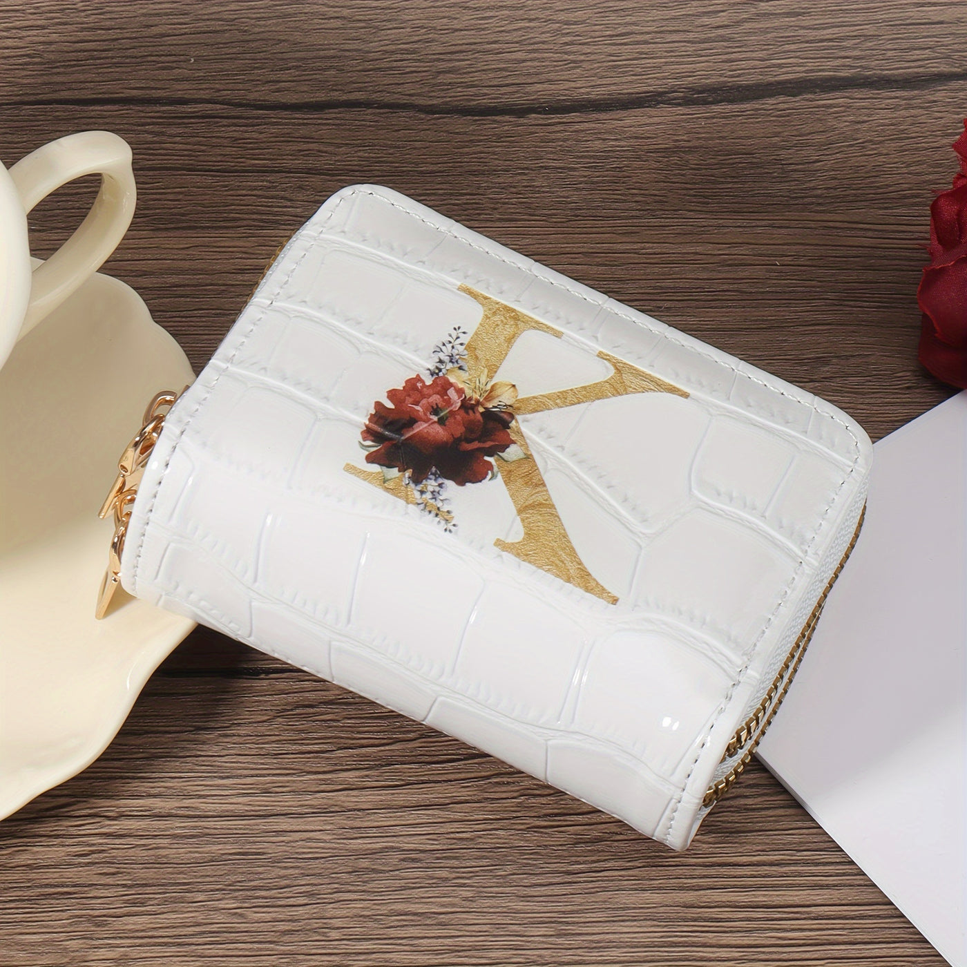 Rowan™ Monogram Leather Wallet
