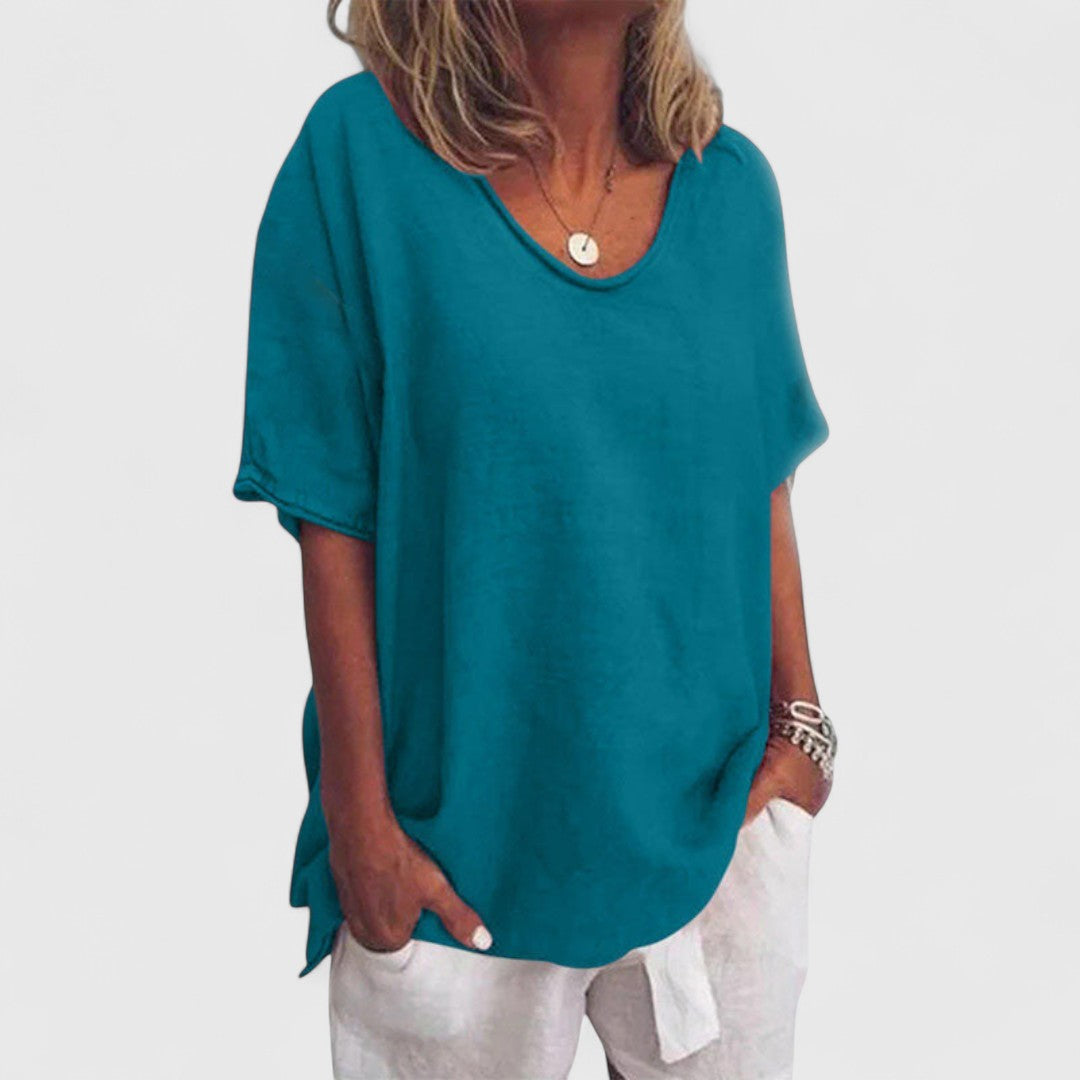 Lena V-neck Shirt
