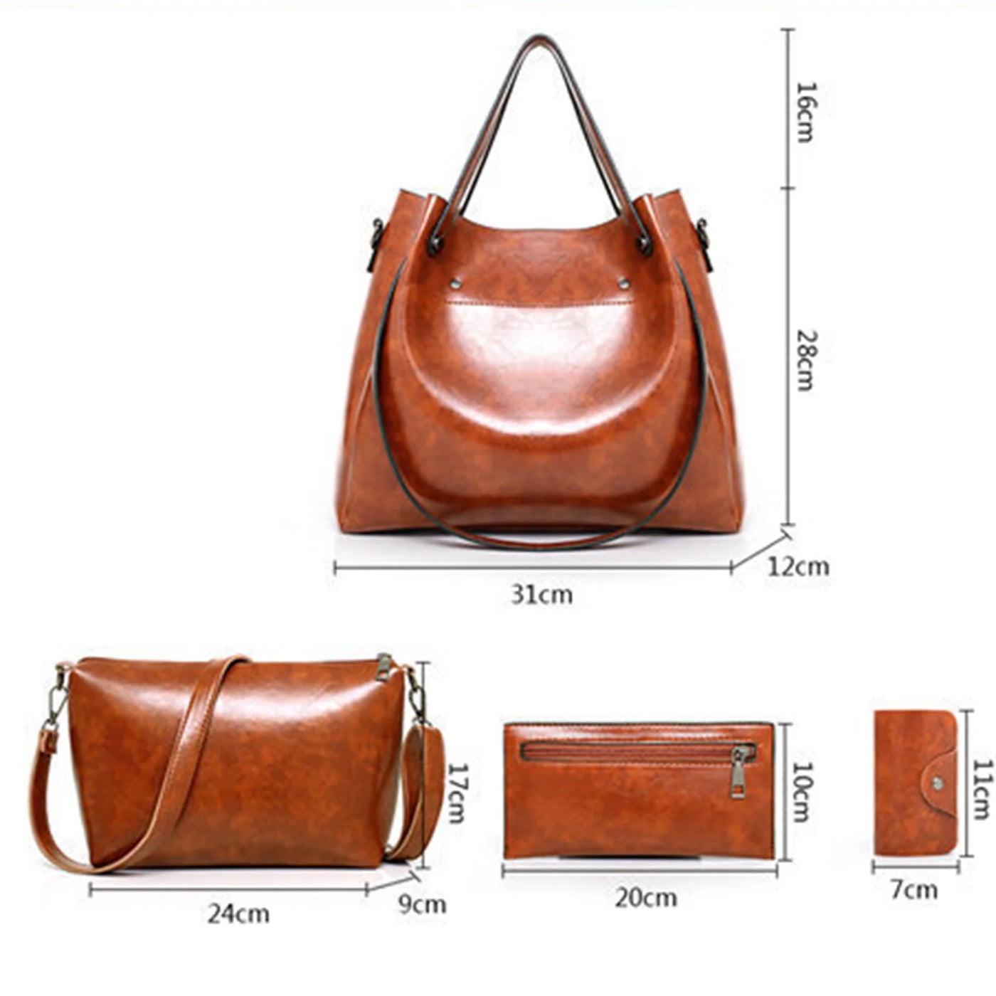 Rowan™ 4-Piece Vintage Bag Set