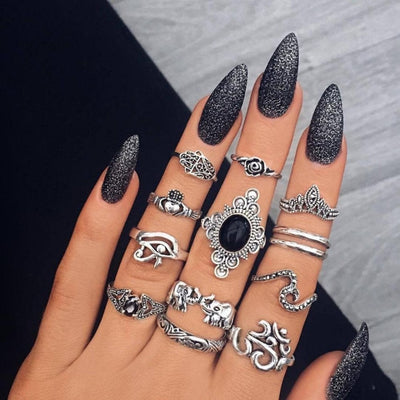 Unique Premium Pack of 8 to 12 Rings~
