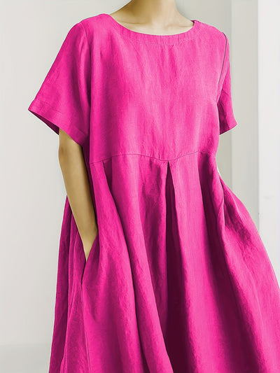 Camille Cotton Blend Dress