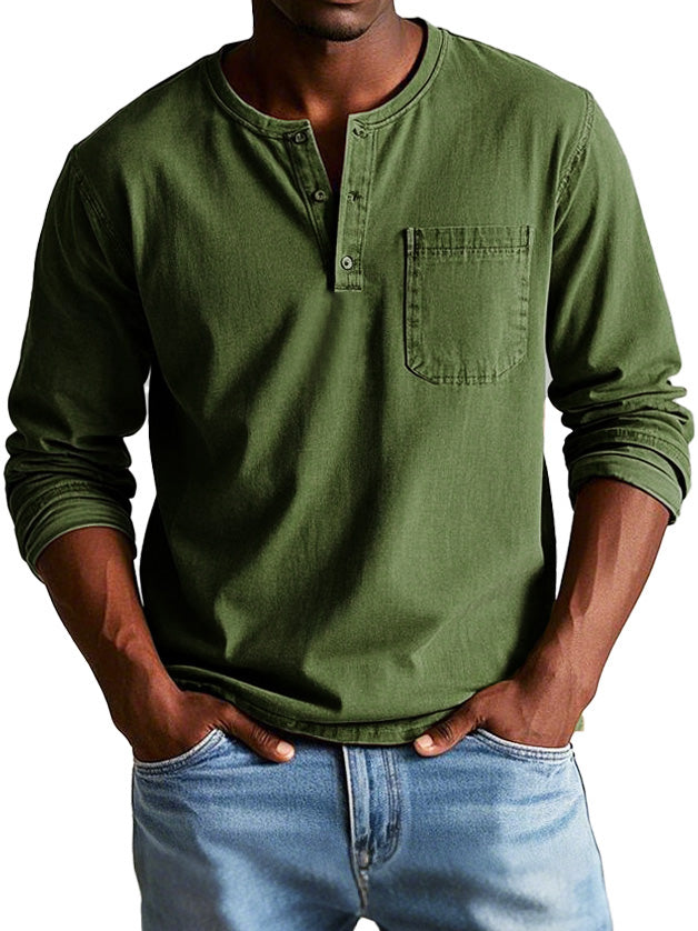 Logan – Vintage Long Sleeve Shirt