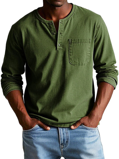 Logan – Vintage Long Sleeve Shirt