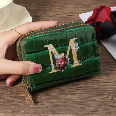 Rowan™ Monogram Leather Wallet