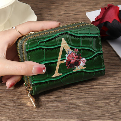 Rowan™ Monogram Leather Wallet