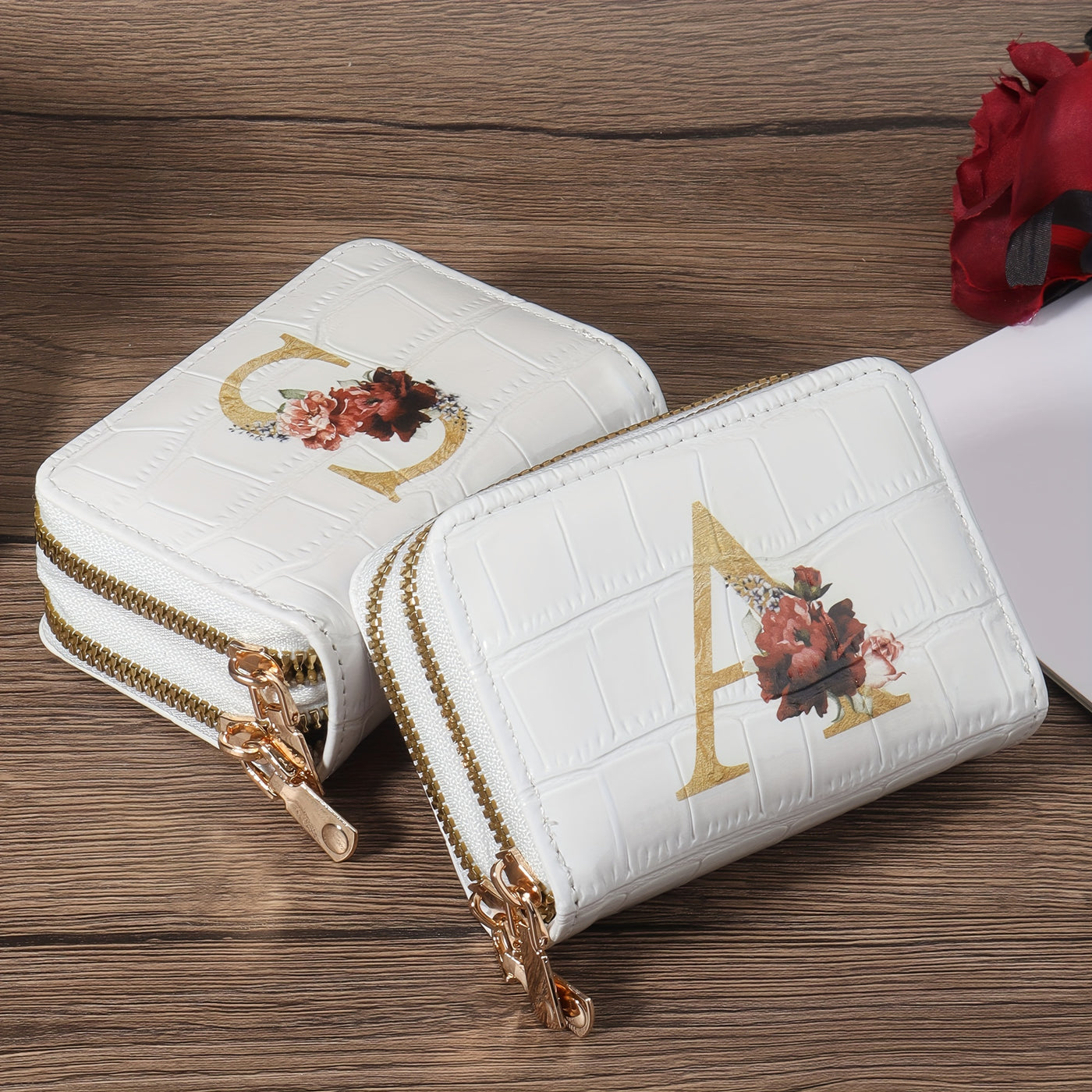 Rowan™ Monogram Leather Wallet