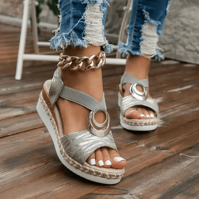 Olivia Orthopedic Wedge Sandals