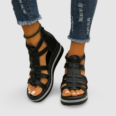CHLOE© - Elegant Wedge Sandals