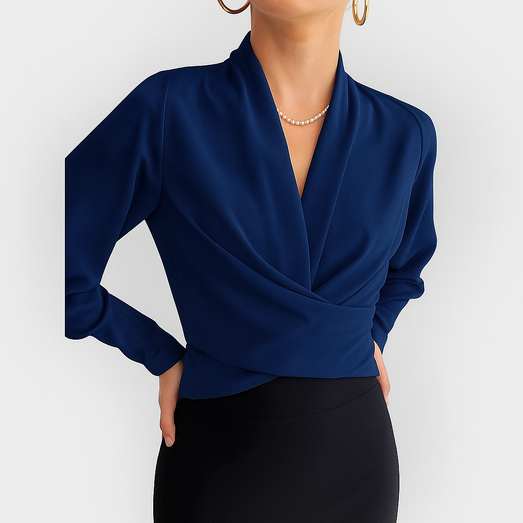 Dahlia - Puff-Sleeved Blouse