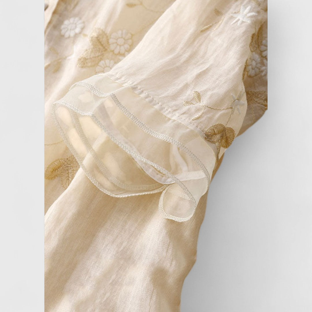 Maisie - Floral Blouse Made with Premium Materials