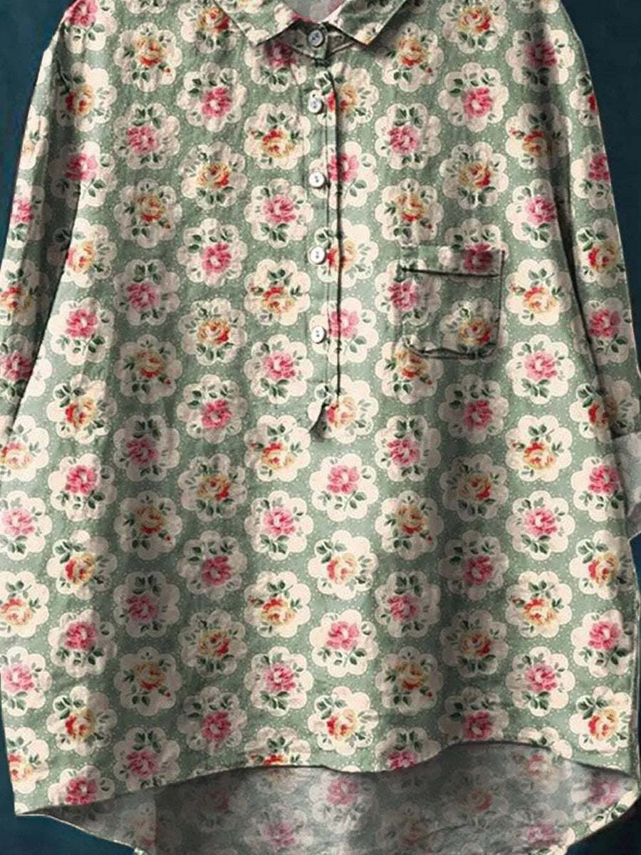 Charlotte - Vintage Floral Shirt