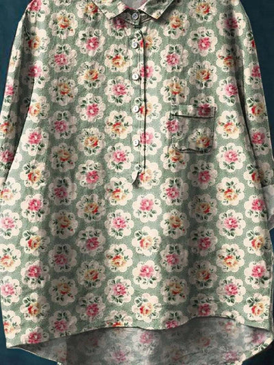 Charlotte - Vintage Floral Shirt