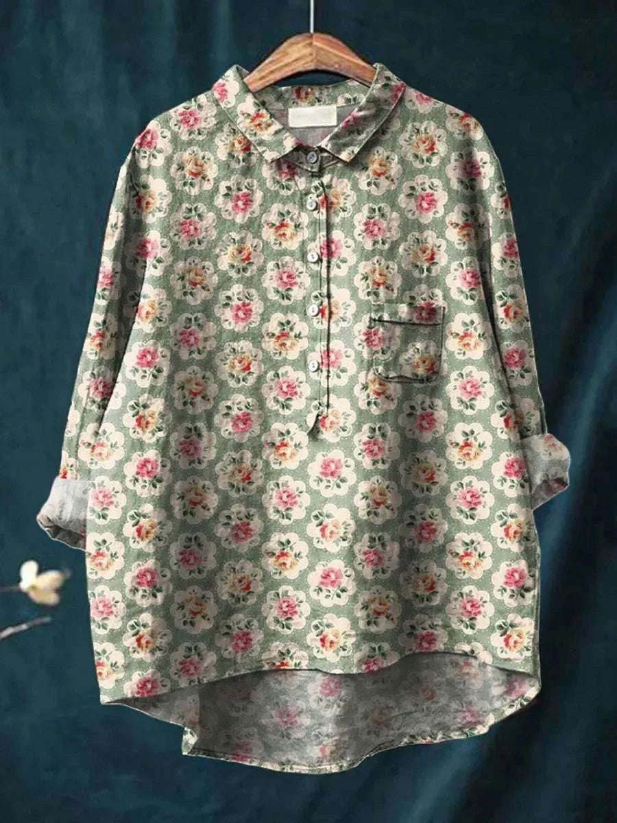 Charlotte - Vintage Floral Shirt