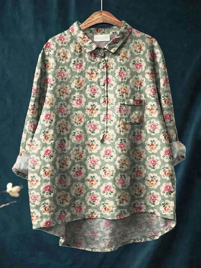 Charlotte - Vintage Floral Shirt