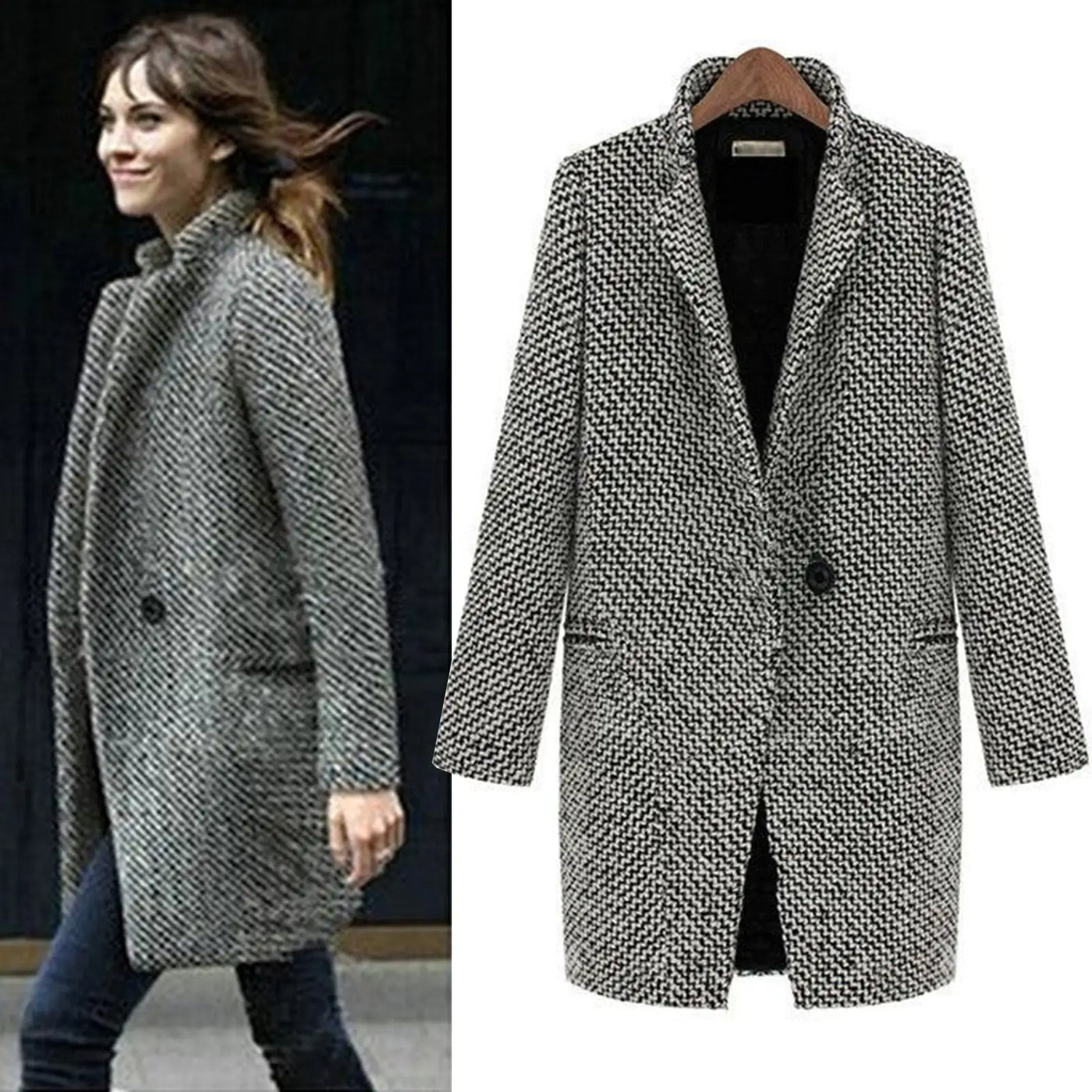 Isabella - Classic wool winter coat