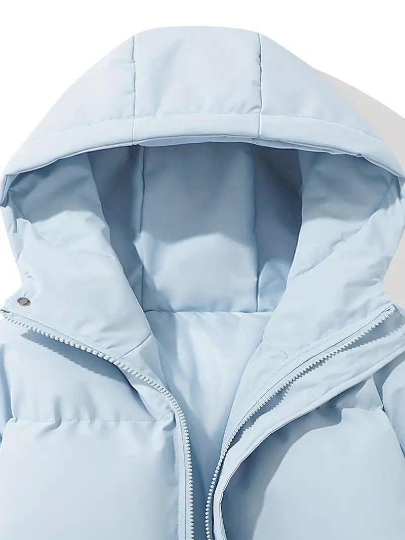 Casey - Lined winter jacket with hood