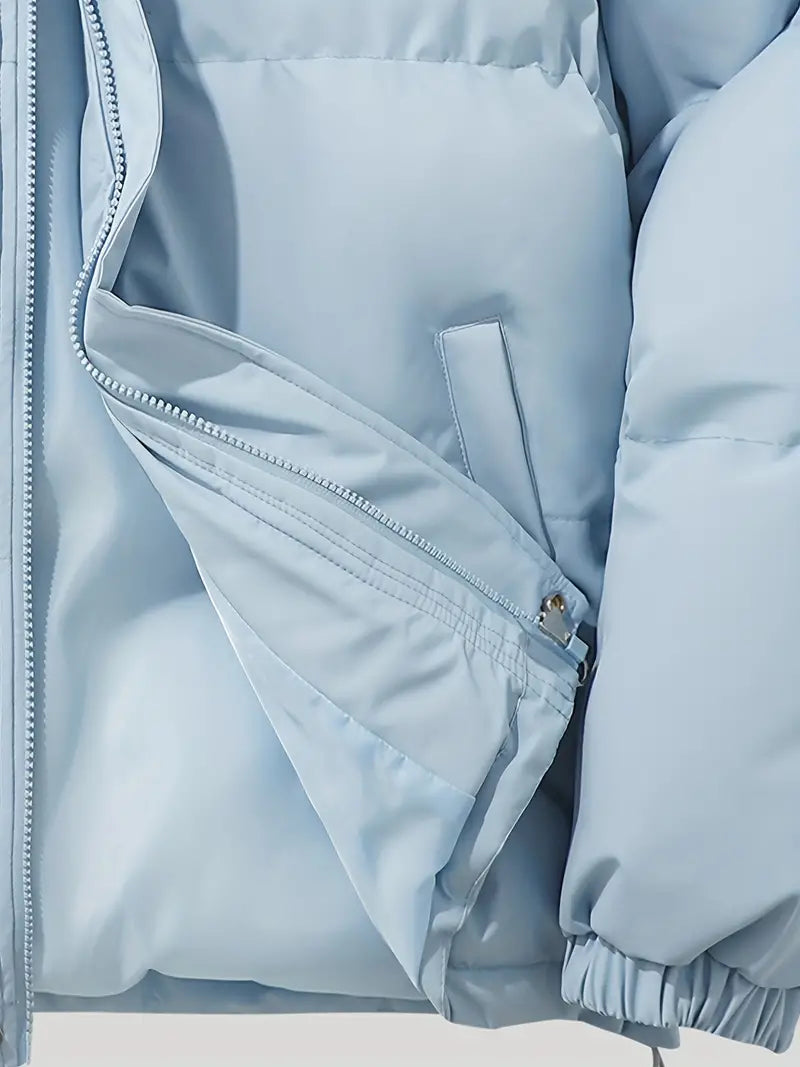 Casey - Lined winter jacket with hood