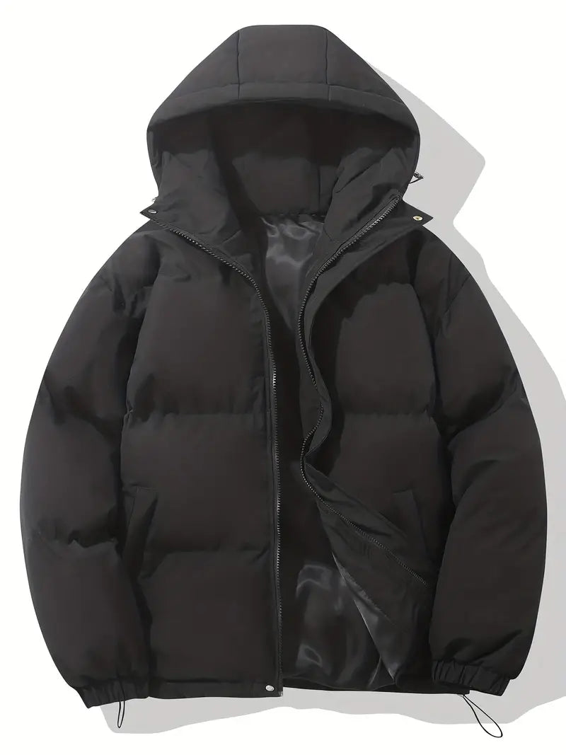 Casey - Lined winter jacket with hood
