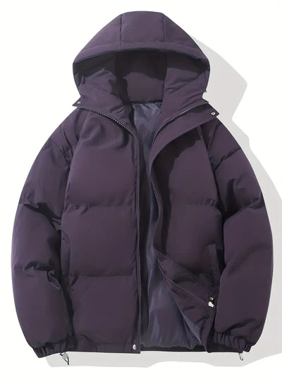 Casey - Lined winter jacket with hood