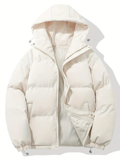 Casey - Lined winter jacket with hood