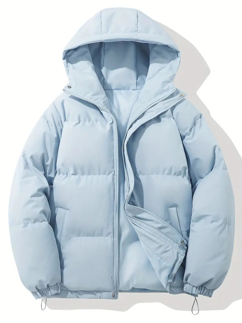 Casey - Lined winter jacket with hood