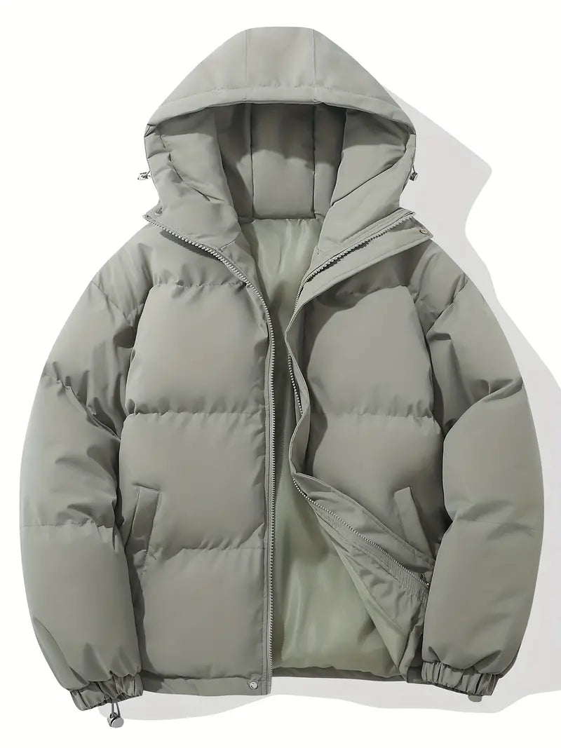 Casey - Lined winter jacket with hood