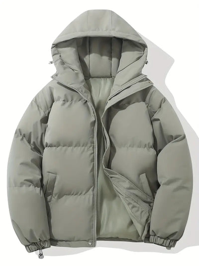 Casey - Lined winter jacket with hood