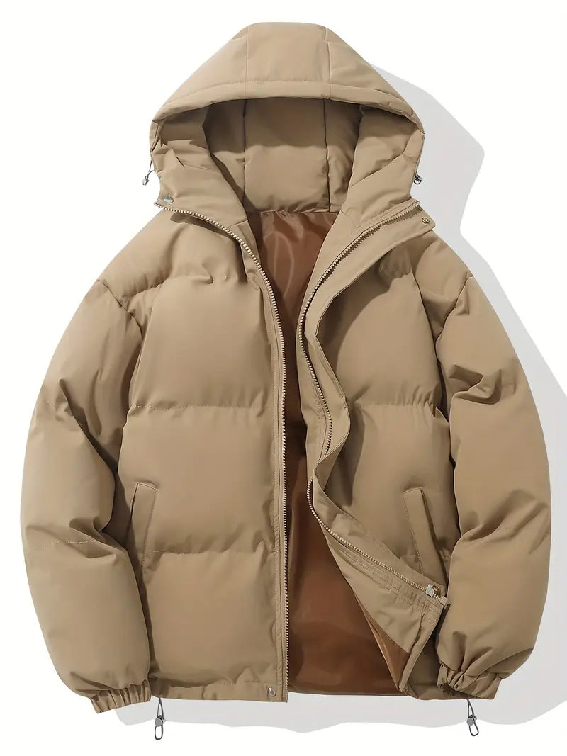 Casey - Lined winter jacket with hood